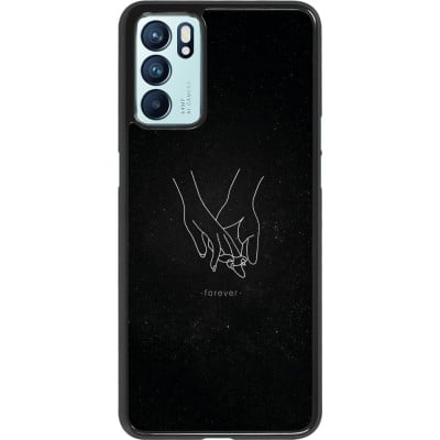 Coque Oppo Reno6 5G - Valentine 2023 hands forever