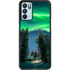 Coque Oppo Reno6 5G - Winter 22 Northern Lights