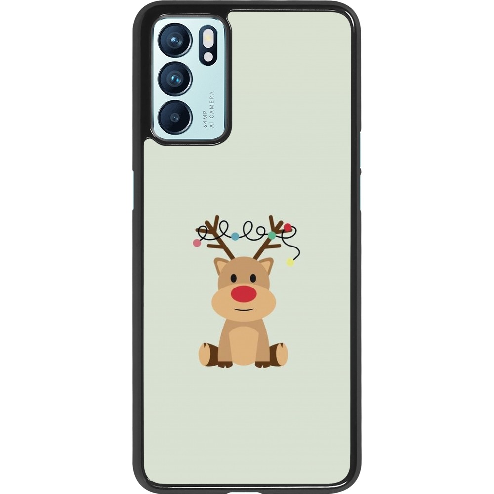 Oppo Reno6 5G Case Hülle - Christmas 22 baby reindeer