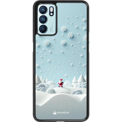 Coque OPPO Reno6 5G - Noël 2023 Petit Père Flocon