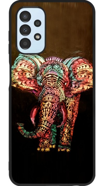 Coque Samsung Galaxy A13 5G - Silicone rigide noir Elephant 02