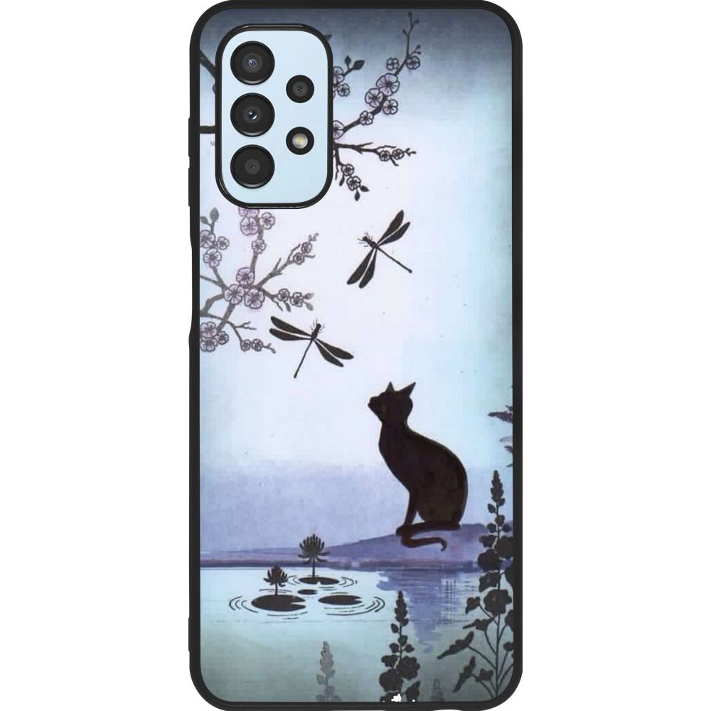 Coque Samsung Galaxy A13 5G - Silicone rigide noir Spring 19 12