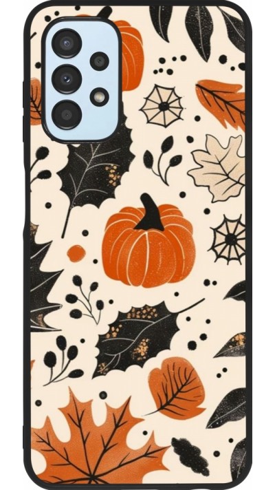 Coque Samsung Galaxy A13 5G - Silicone rigide noir Autumn 2024 nature