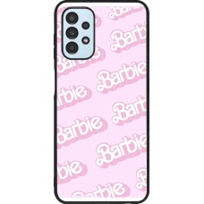 Coque Samsung Galaxy A13 5G - Silicone rigide noir Barbie light pink pattern