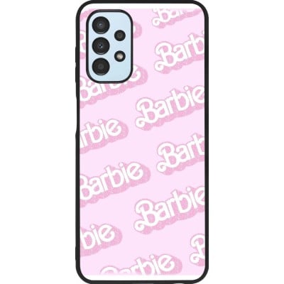 Coque Samsung Galaxy A13 5G - Silicone rigide noir Barbie light pink pattern