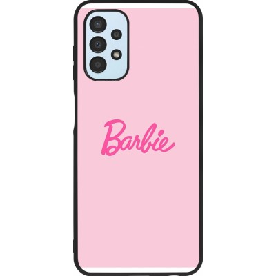 Coque Samsung Galaxy A13 5G - Silicone rigide noir Barbie Text