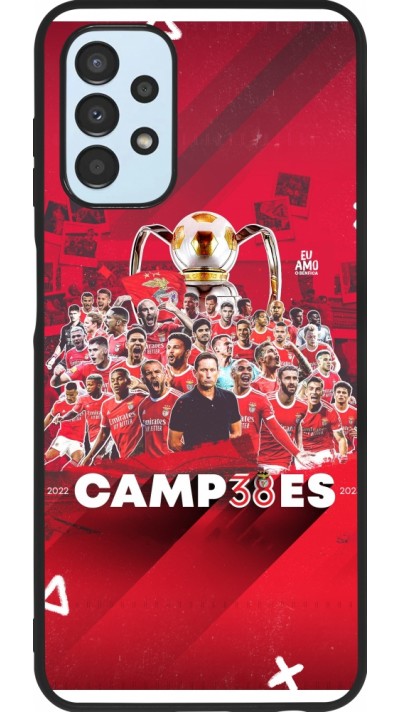 Coque Samsung Galaxy A13 5G - Silicone rigide noir Benfica Campeoes 2023