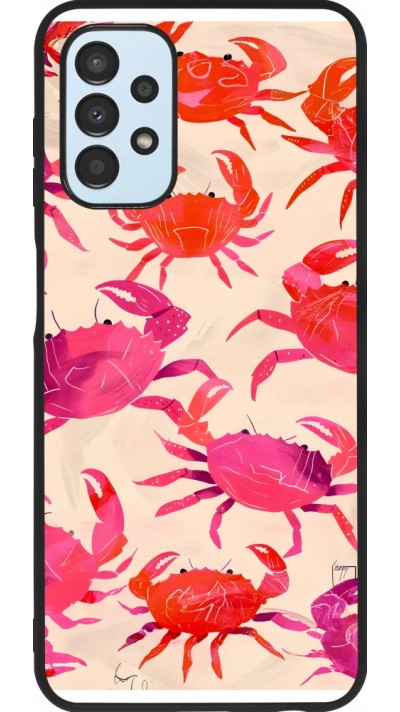 Coque Samsung Galaxy A13 5G - Silicone rigide noir Crabs Paint