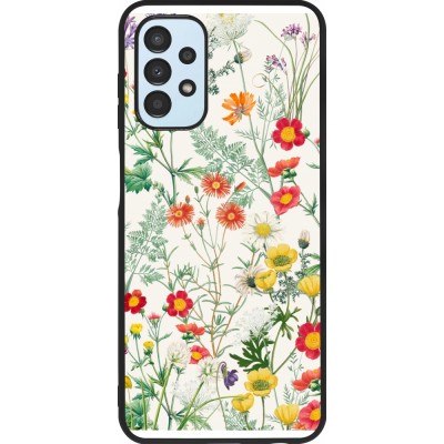 Coque Samsung Galaxy A13 5G - Silicone rigide noir Flora Botanical Wildlife