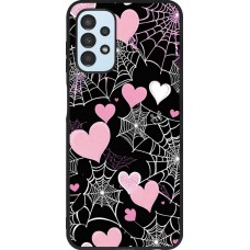 Coque Samsung Galaxy A13 5G - Silicone rigide noir Halloween 2024 girly