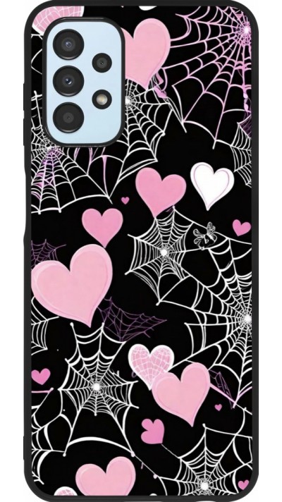 Coque Samsung Galaxy A13 5G - Silicone rigide noir Halloween 2024 girly