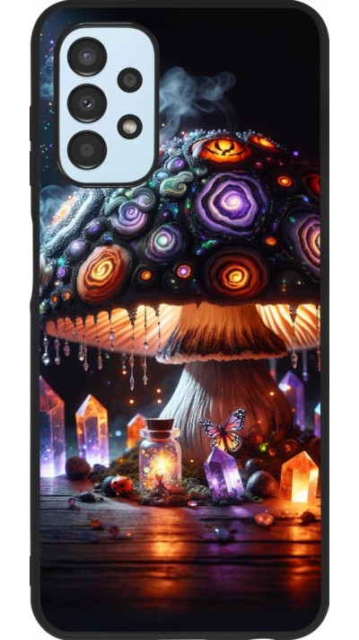 Coque Samsung Galaxy A13 5G - Silicone rigide noir Halloween Potion Magic