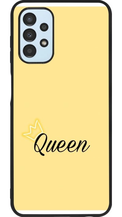 Coque Samsung Galaxy A13 5G - Silicone rigide noir Mom 2024 Queen