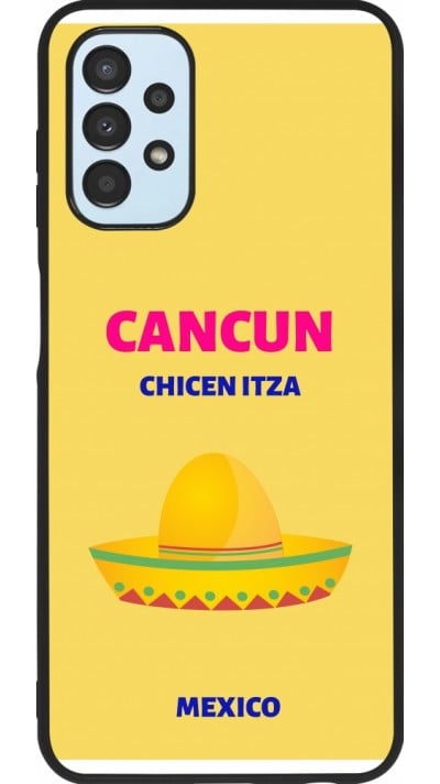 Coque Samsung Galaxy A13 5G - Silicone rigide noir Pop Summer Destination Cancun