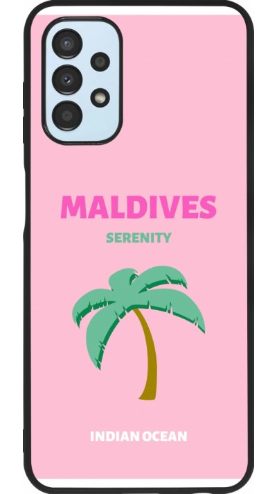 Coque Samsung Galaxy A13 5G - Silicone rigide noir Pop Summer Destination Maldives