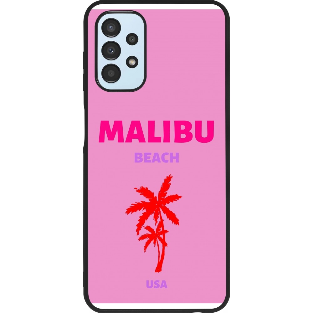 Coque Samsung Galaxy A13 5G - Silicone rigide noir Pop Summer Destination Malibu