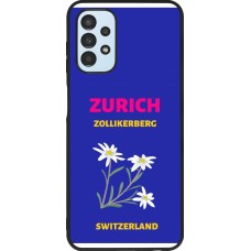 Coque Samsung Galaxy A13 5G - Silicone rigide noir Pop Summer Destination Zurich