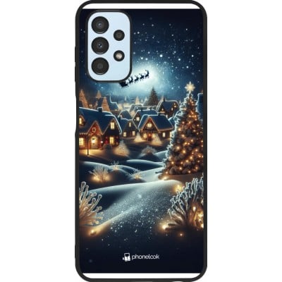 Coque Samsung Galaxy A13 5G - Silicone rigide noir Noël 2023 Christmas is Coming