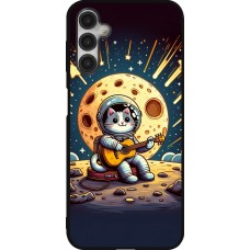 Coque Samsung Galaxy A14 5G - Silicone rigide noir AstroCat RockLune