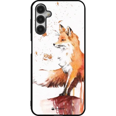 Coque Samsung Galaxy A14 5G - Silicone rigide noir Autumn 21 Fox