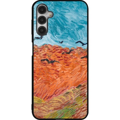 Coque Samsung Galaxy A14 5G - Silicone rigide noir Autumn 22 Van Gogh style