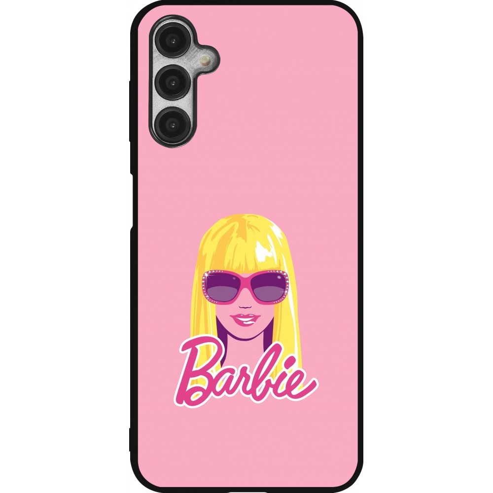 Samsung Galaxy A14 5G Case Hülle - Silikon schwarz Barbie Head