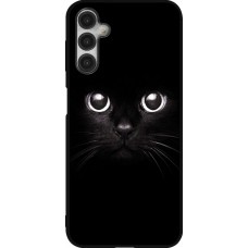 Samsung Galaxy A14 5G Case Hülle - Silikon schwarz Cat eyes