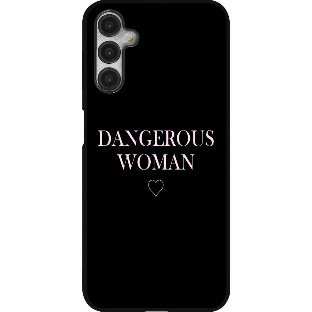 Samsung Galaxy A14 5G Case Hülle - Silikon schwarz Dangerous woman