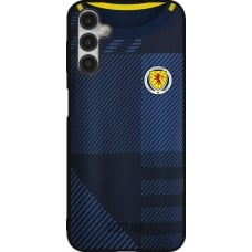 Coque Samsung Galaxy A14 5G - Silicone rigide noir Maillot de football Ecosse personnalisable