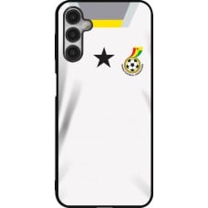 Coque Samsung Galaxy A14 5G - Silicone rigide noir Maillot de football Ghana 2022 personnalisable