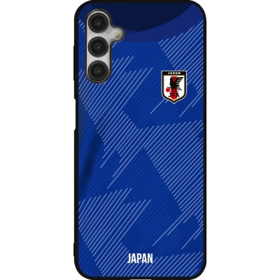 Coque Samsung Galaxy A14 5G - Silicone rigide noir Maillot de football Japon 2022 personnalisable