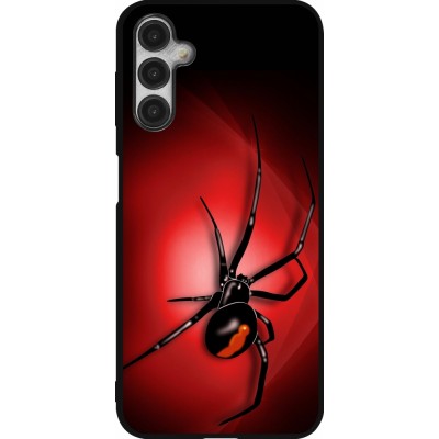 Coque Samsung Galaxy A14 5G - Silicone rigide noir Halloween 2023 spider black widow