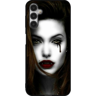 Coque Samsung Galaxy A14 5G - Silicone rigide noir Halloween 2023 gothic vampire