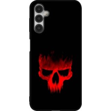 Coque Samsung Galaxy A14 5G - Silicone rigide noir Halloween 2023 scary skull