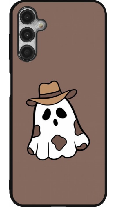 Coque Samsung Galaxy A14 5G - Silicone rigide noir Halloween 2024 cowboy ghost