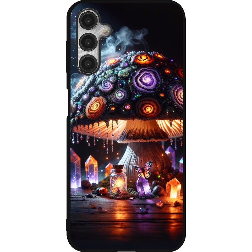 Coque Samsung Galaxy A14 5G - Silicone rigide noir Halloween Potion Magic