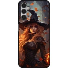 Coque Samsung Galaxy A14 5G - Silicone rigide noir Halloween 2024 sexy witch