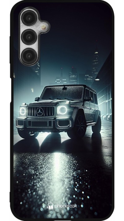 Coque Samsung Galaxy A14 5G - Silicone rigide noir Mercedes G AMG Night