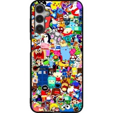 Coque Samsung Galaxy A14 5G - Silicone rigide noir Mixed cartoons