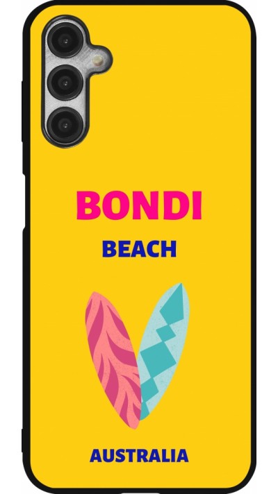 Coque Samsung Galaxy A14 5G - Silicone rigide noir Pop Summer Destination Bondi