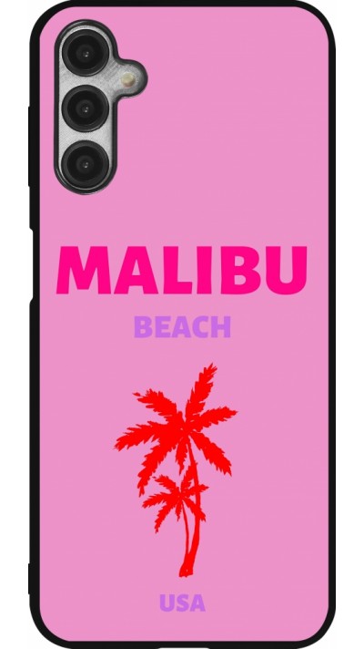 Coque Samsung Galaxy A14 5G - Silicone rigide noir Pop Summer Destination Malibu