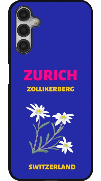 Coque Samsung Galaxy A14 5G - Silicone rigide noir Pop Summer Destination Zurich