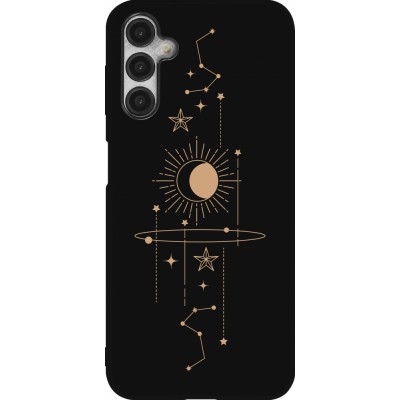 Coque Samsung Galaxy A14 5G - Silicone rigide noir Spring 23 astro