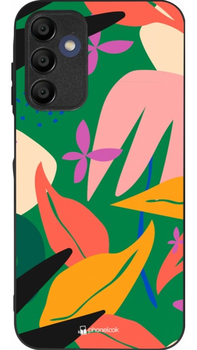 Coque Samsung Galaxy A15 - Silicone rigide noir Abstract Jungle