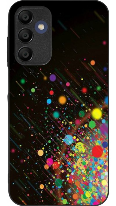 Coque Samsung Galaxy A15 - Silicone rigide noir Abstract Bubble Lines