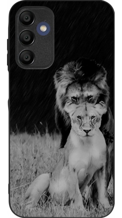 Coque Samsung Galaxy A15 - Silicone rigide noir Angry lions