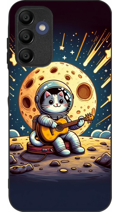 Coque Samsung Galaxy A15 - Silicone rigide noir AstroCat RockLune