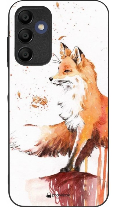 Coque Samsung Galaxy A15 - Silicone rigide noir Autumn 21 Fox