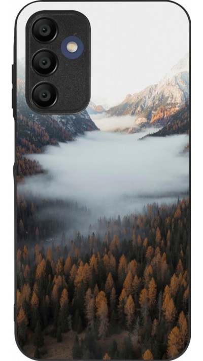 Coque Samsung Galaxy A15 - Silicone rigide noir Autumn 22 forest lanscape