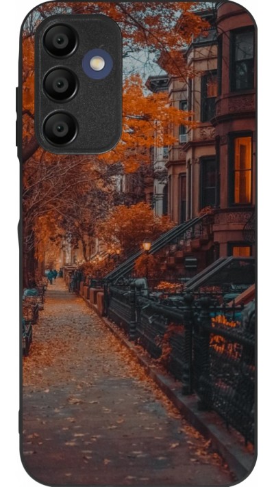 Coque Samsung Galaxy A15 - Silicone rigide noir Autumn 2024 city